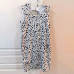 CARMEN Carmen Marc Volvo Black and  White Dress Size Large